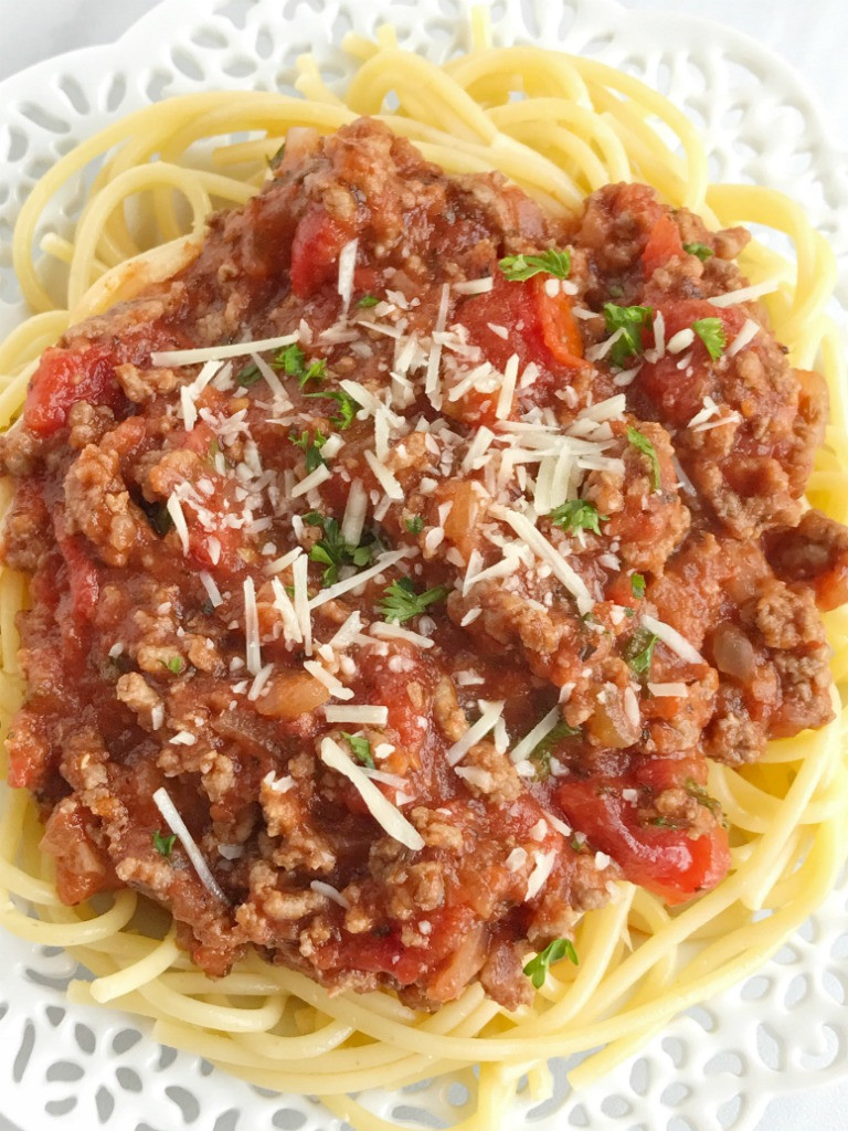 Meat Pasta Sauces
 Homemade Spaghetti Meat Sauce To her as Family