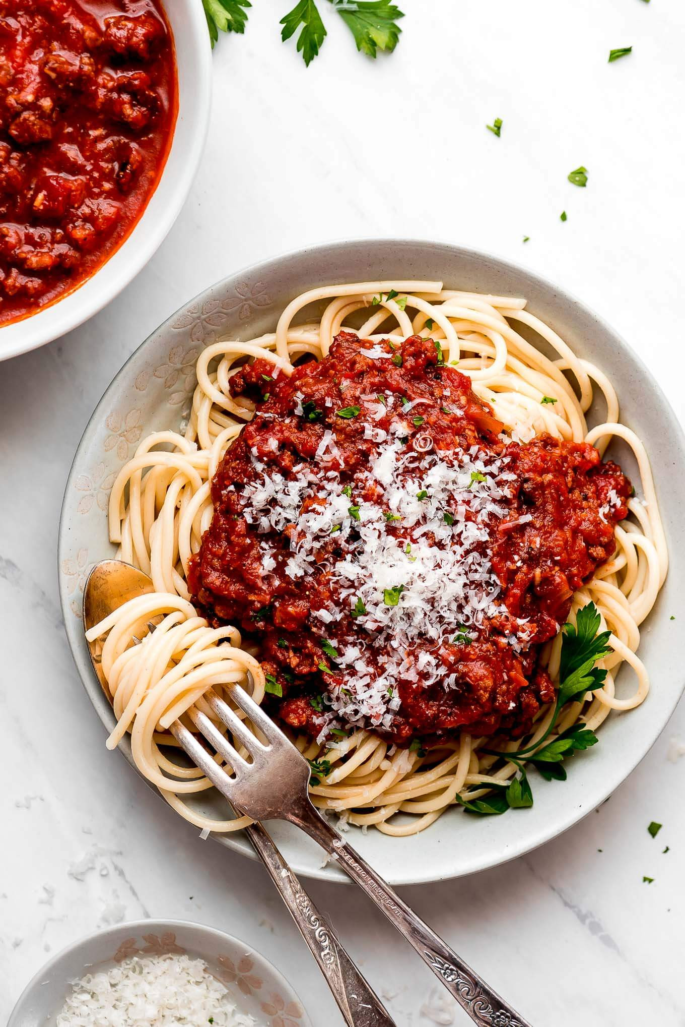 Meat Pasta Sauces
 Slow Cooker Spaghetti Meat Sauce Garnish & Glaze