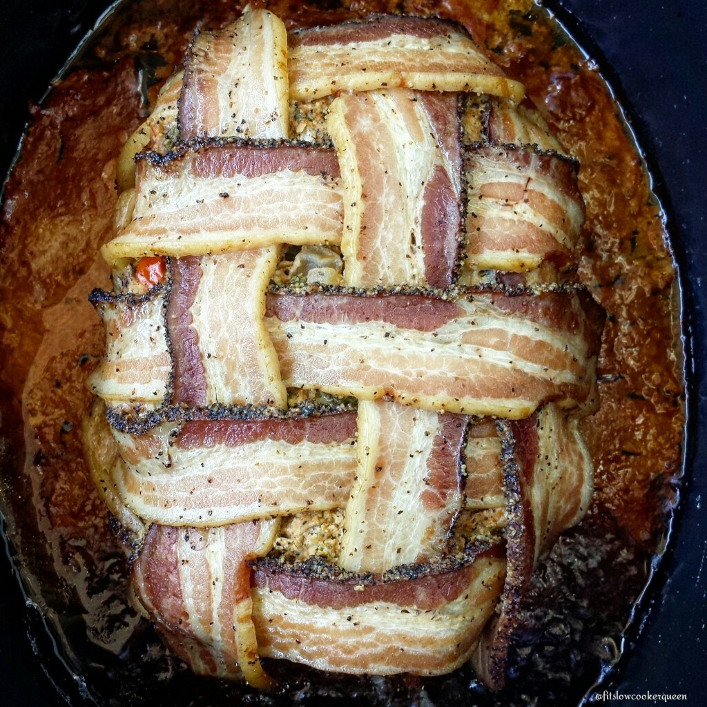 Meatloaf Slow Cooker
 Slow Cooker Bacon Wrapped Meatloaf Paleo Whole30 Low Carb