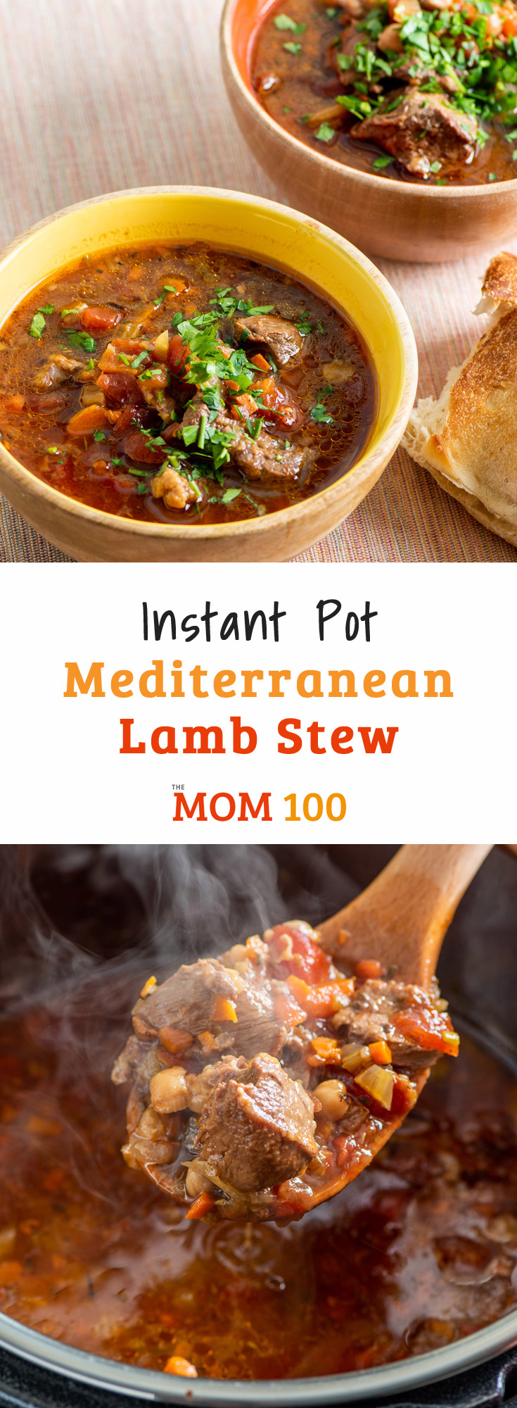 Mediterranean Lamb Stew
 Instant Pot Mediterranean Lamb Stew — The Mom 100
