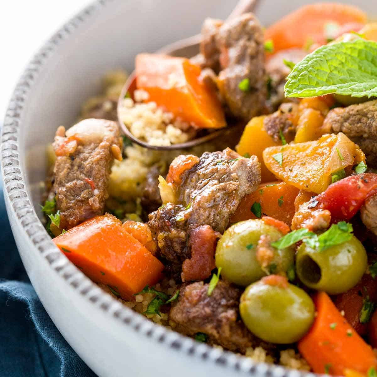 Mediterranean Lamb Stew
 Moroccan Lamb Stew Recipe with Couscous Jessica Gavin
