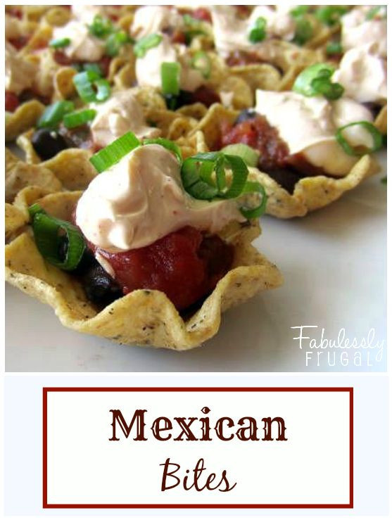 Mexican Appetizers For Parties
 Easy Mexican Bites Recipe