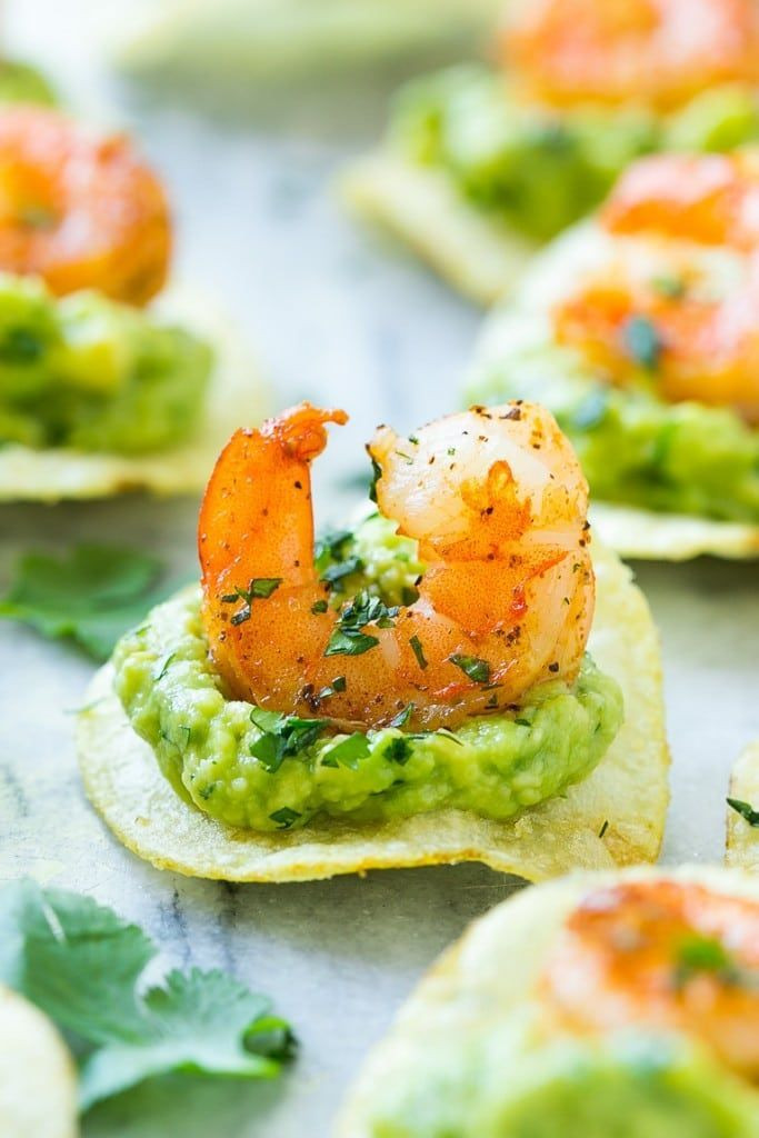Mexican Appetizers For Parties
 This recipe for Mexican shrimp bites is seared shrimp and
