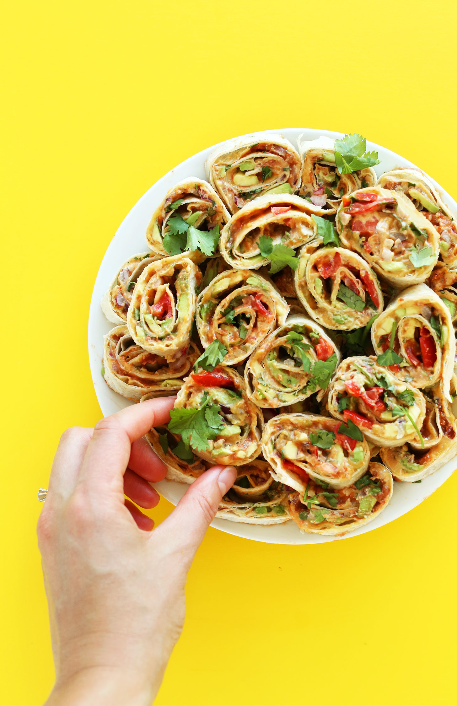 Mexican Appetizers Vegetarian
 Mexican Pinwheels