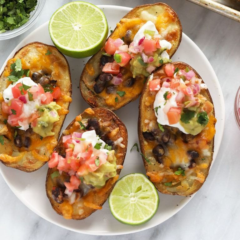 Mexican Appetizers Vegetarian
 These ve arian Mexican potato skins are the perfect