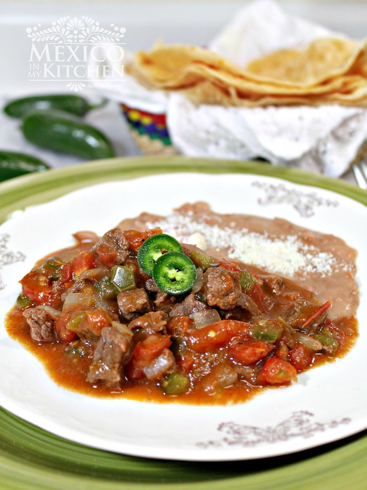 Mexican Lamb Recipes
 A Beef Stew to serve with flour tortillas Traditional