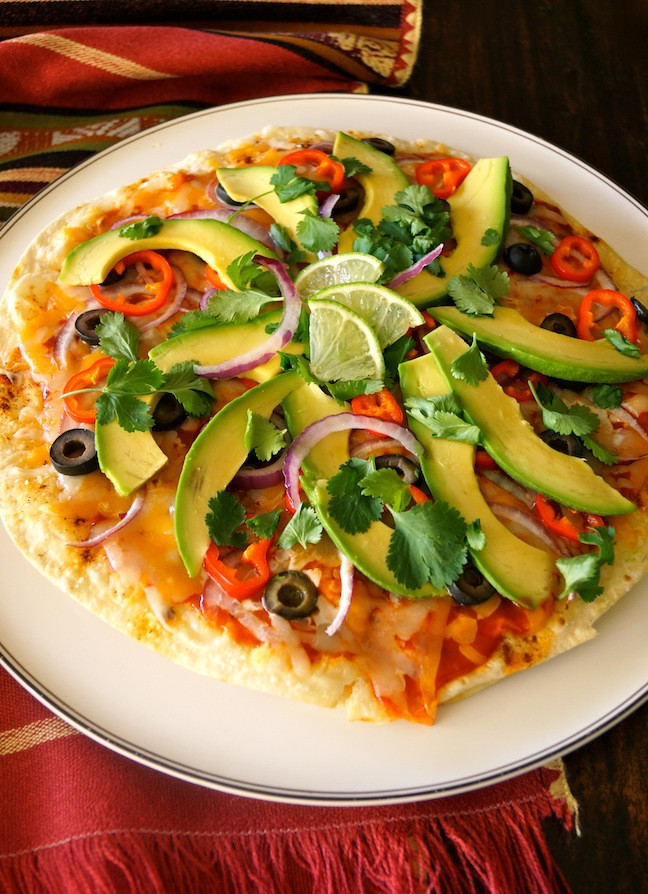 Mexican Pizza Recipes
 Healthy Baked Loaded Mexican Pizza Recipe