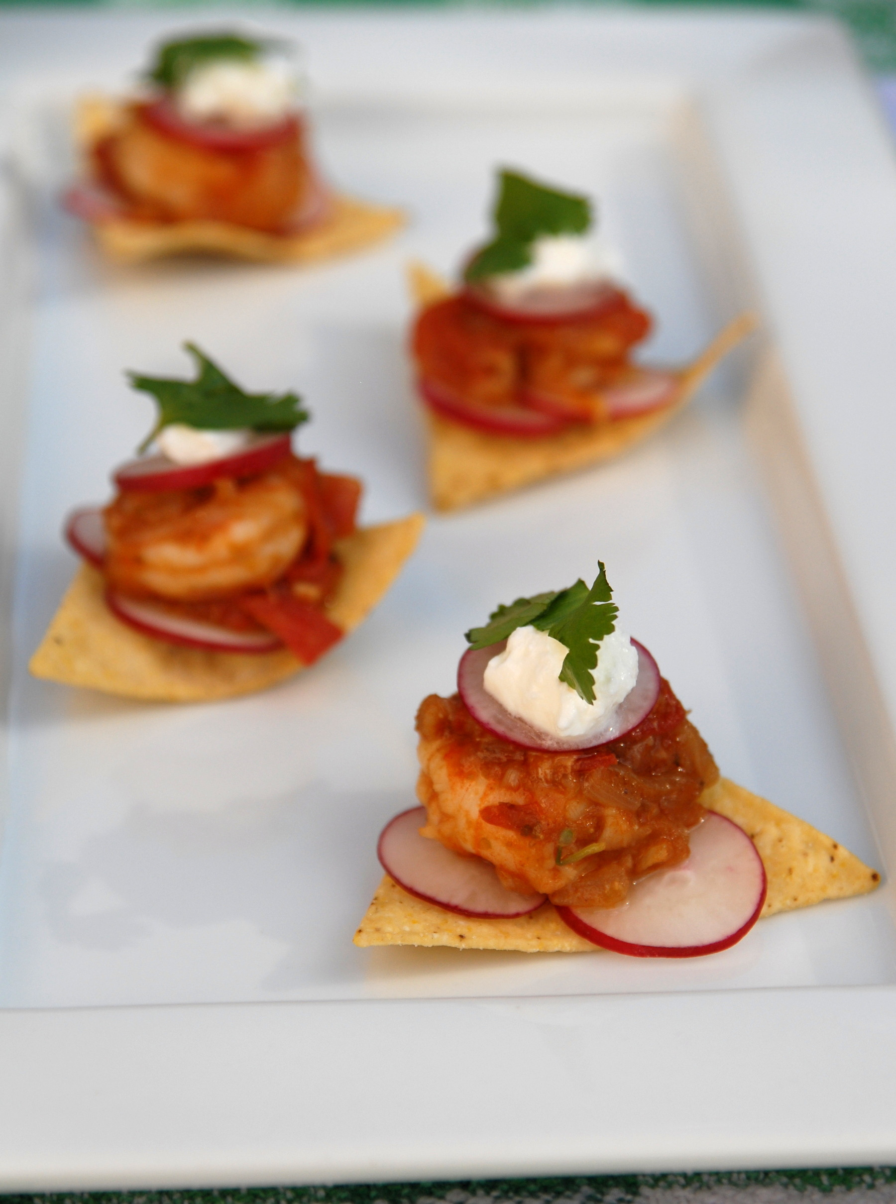 Mexican Shrimp Appetizer
 Radish and Mexican shrimp appetizer Recipe on Food52
