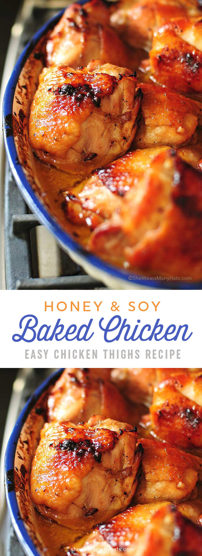 Microwave Chicken Thighs
 Honey Soy Baked Chicken Thighs Recipe