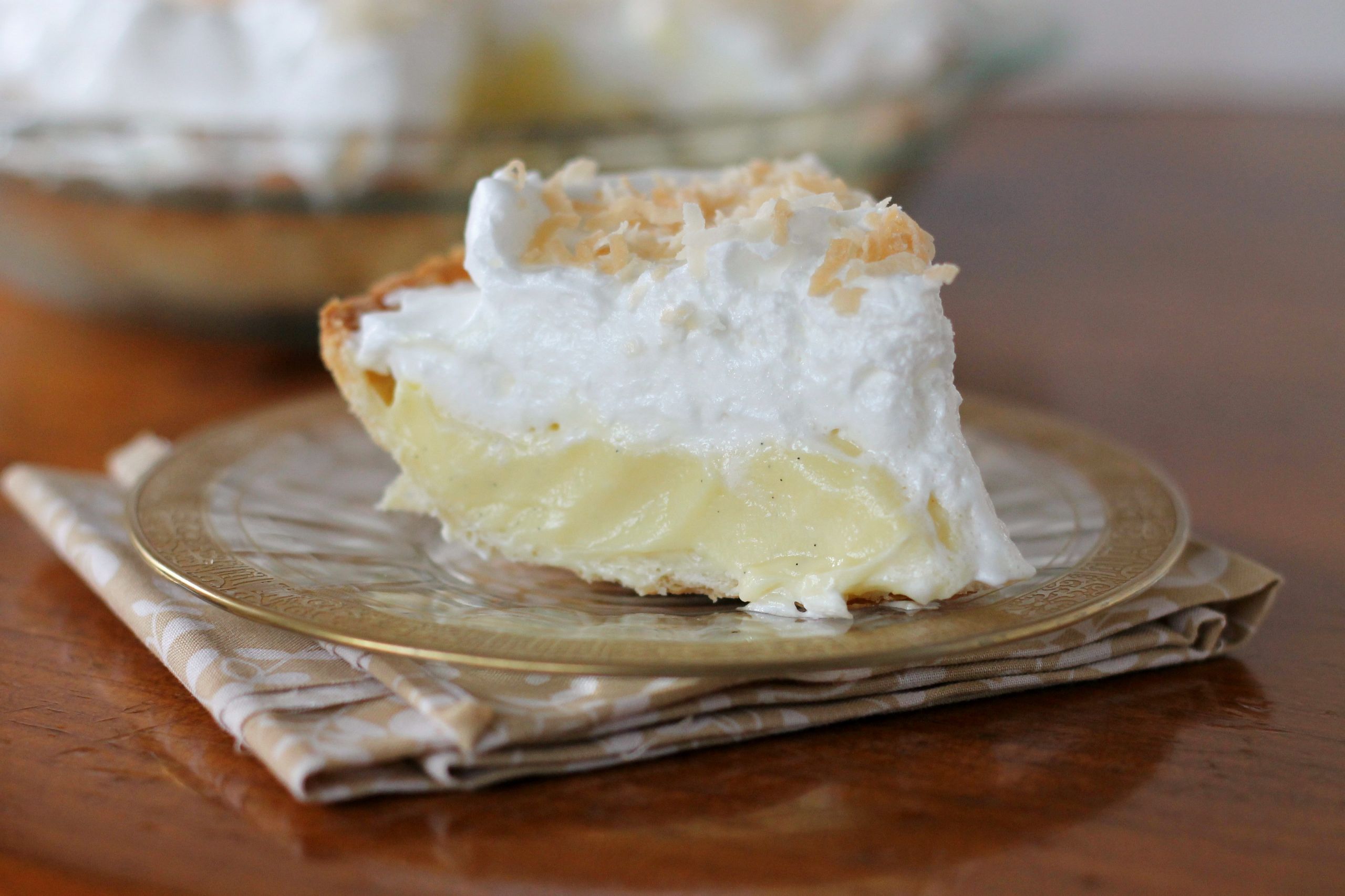 Microwave Coconut Cream Pie
 Coconut Cream Pie – We Like Two Cook