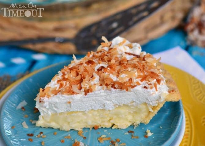 Microwave Coconut Cream Pie
 The Best Coconut Cream Pie Mom Timeout