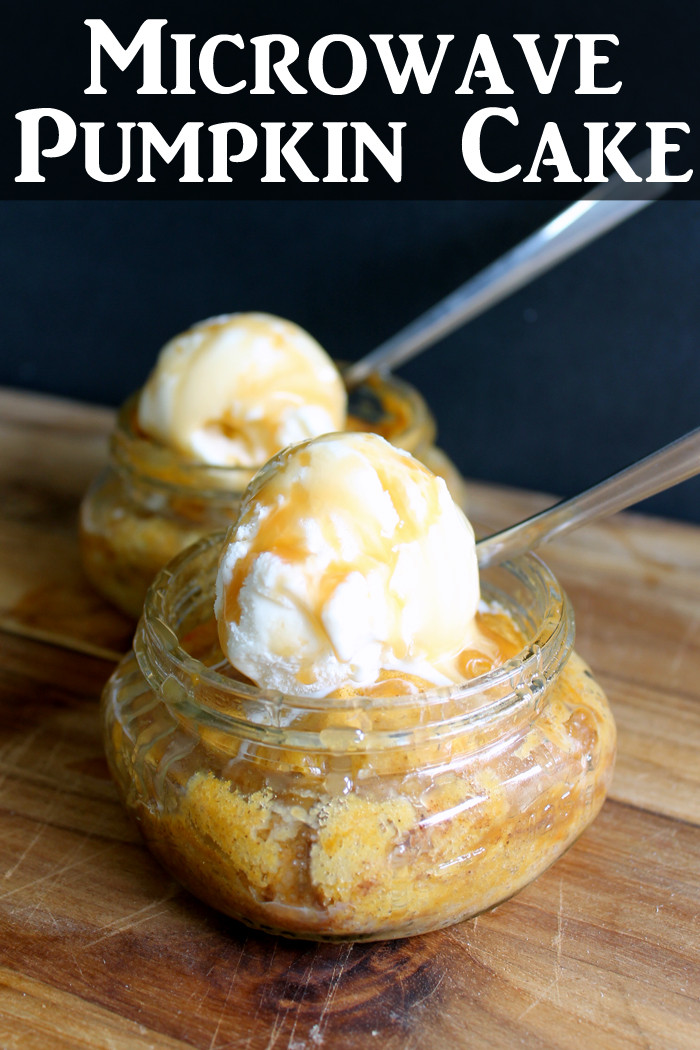 Microwave Yellow Cake
 Microwave Pumpkin Cake in a Jar The Country Chic Cottage