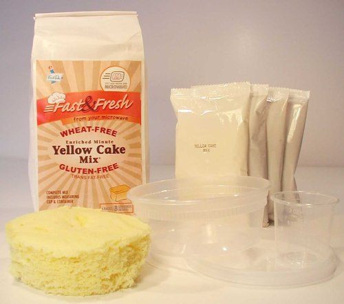 Microwave Yellow Cake
 Microwave Yellow Cake Kit GF DF Want additional info