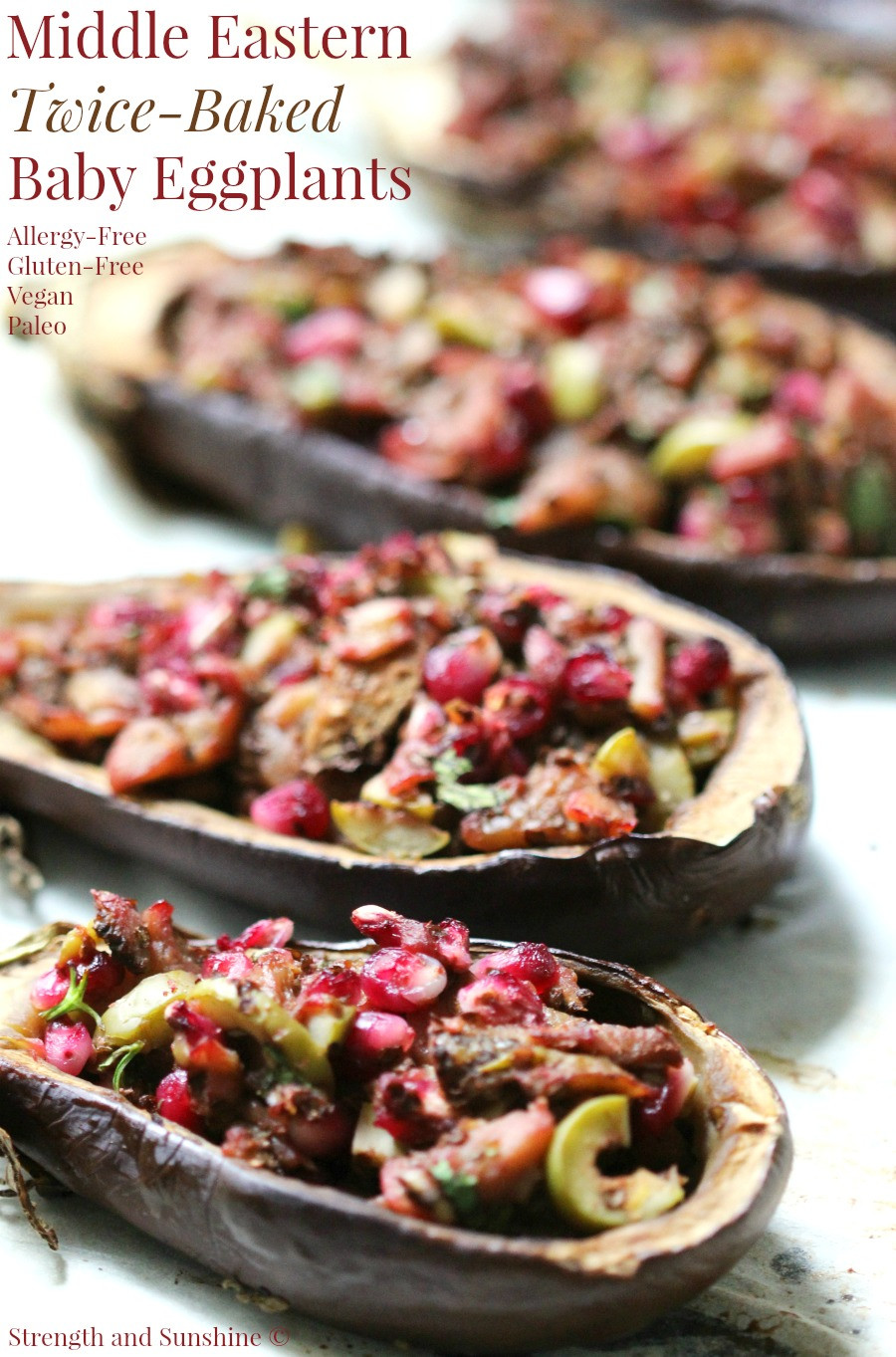 Middle Eastern Food Recipes
 Middle Eastern Twice Baked Baby Eggplants