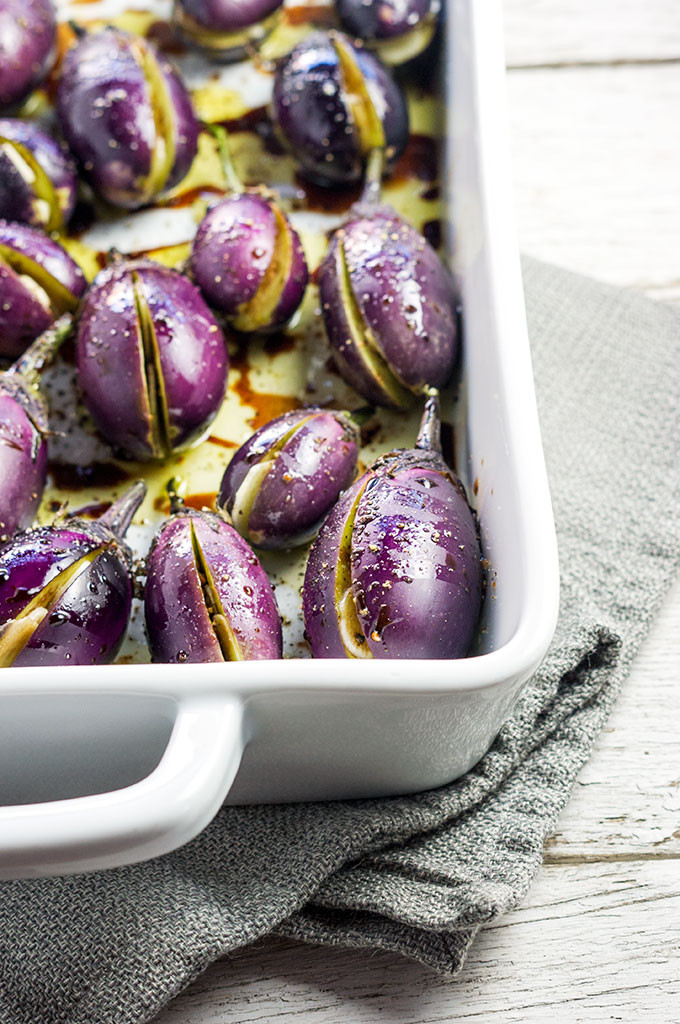 Mini Eggplant Recipes
 Roasted Mini Eggplants Recipe Bound By Food