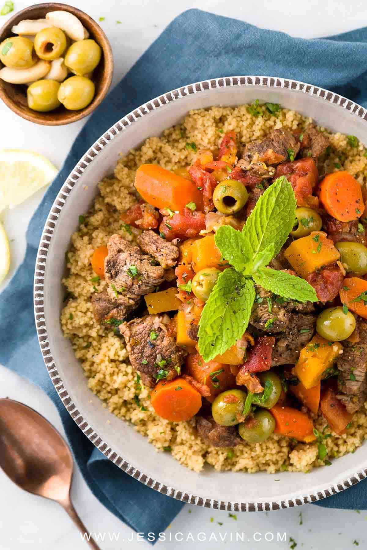 Moroccan Lamb Stew
 Moroccan Lamb Stew Recipe with Couscous Jessica Gavin