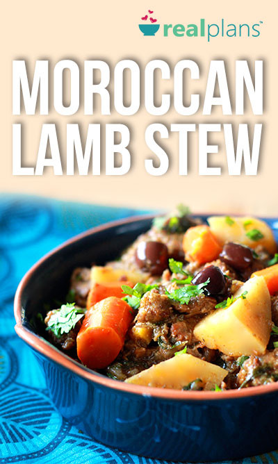 Moroccan Lamb Stew
 Moroccan Lamb Stew Real Plans