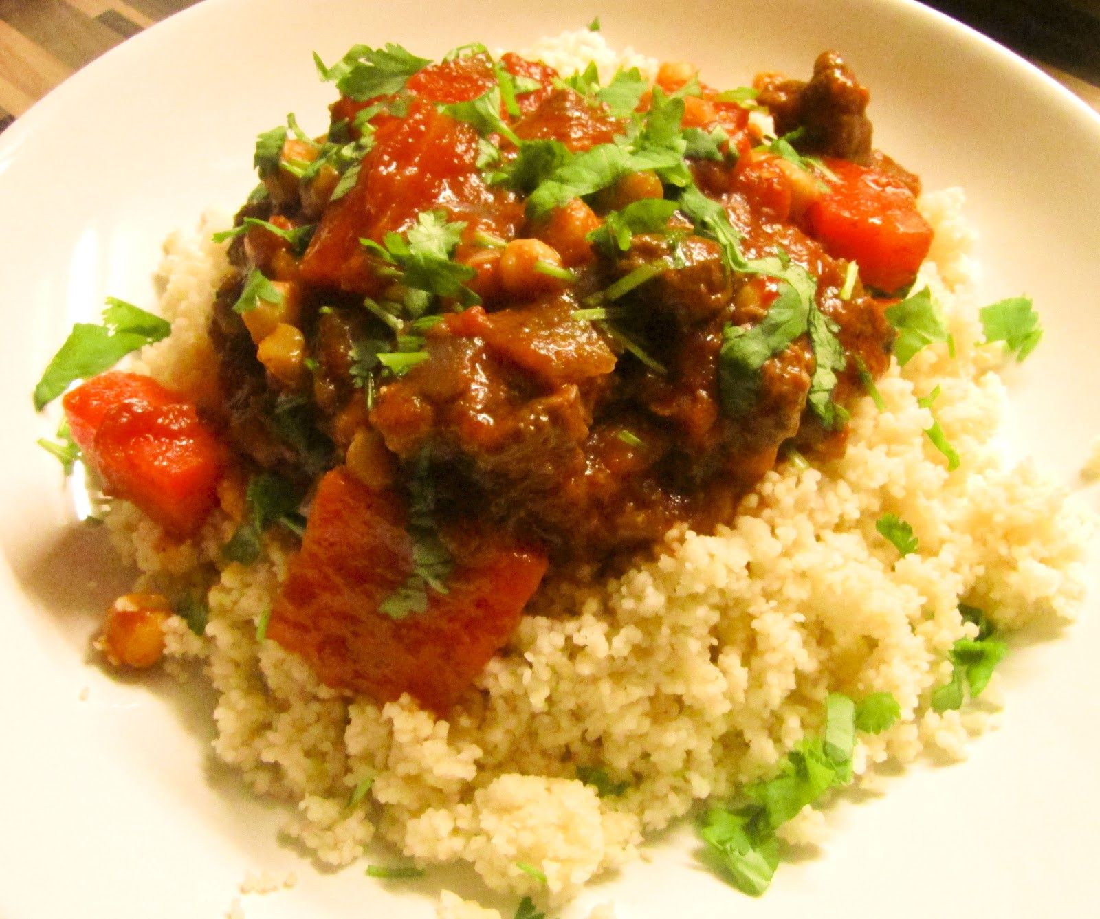 Moroccan Lamb Stew
 The Midnight Feast Spicy Moroccan Lamb Stew
