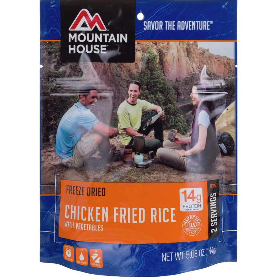 Mountain Fried Chicken
 Mountain House Chicken Fried Rice 2 Serving Entree