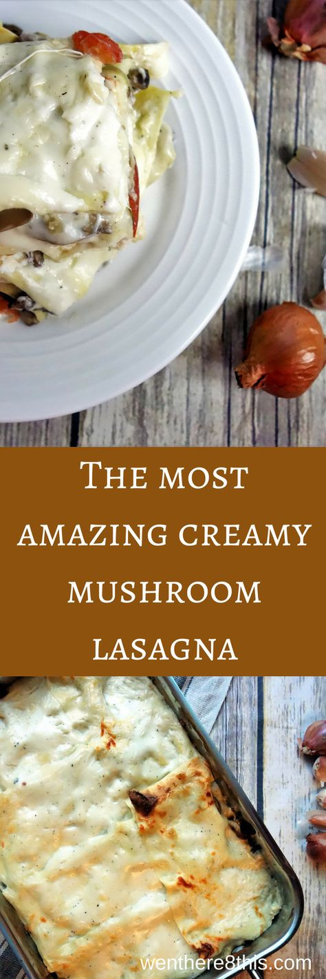 Mushroom Lasagna Bechamel
 Creamy Mushroom Lasagna with Bechamel Sauce
