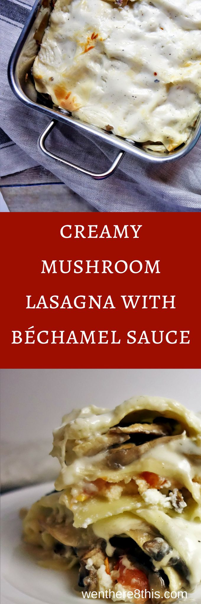 Mushroom Lasagna Bechamel
 Creamy Mushroom Lasagna with Bechamel Sauce