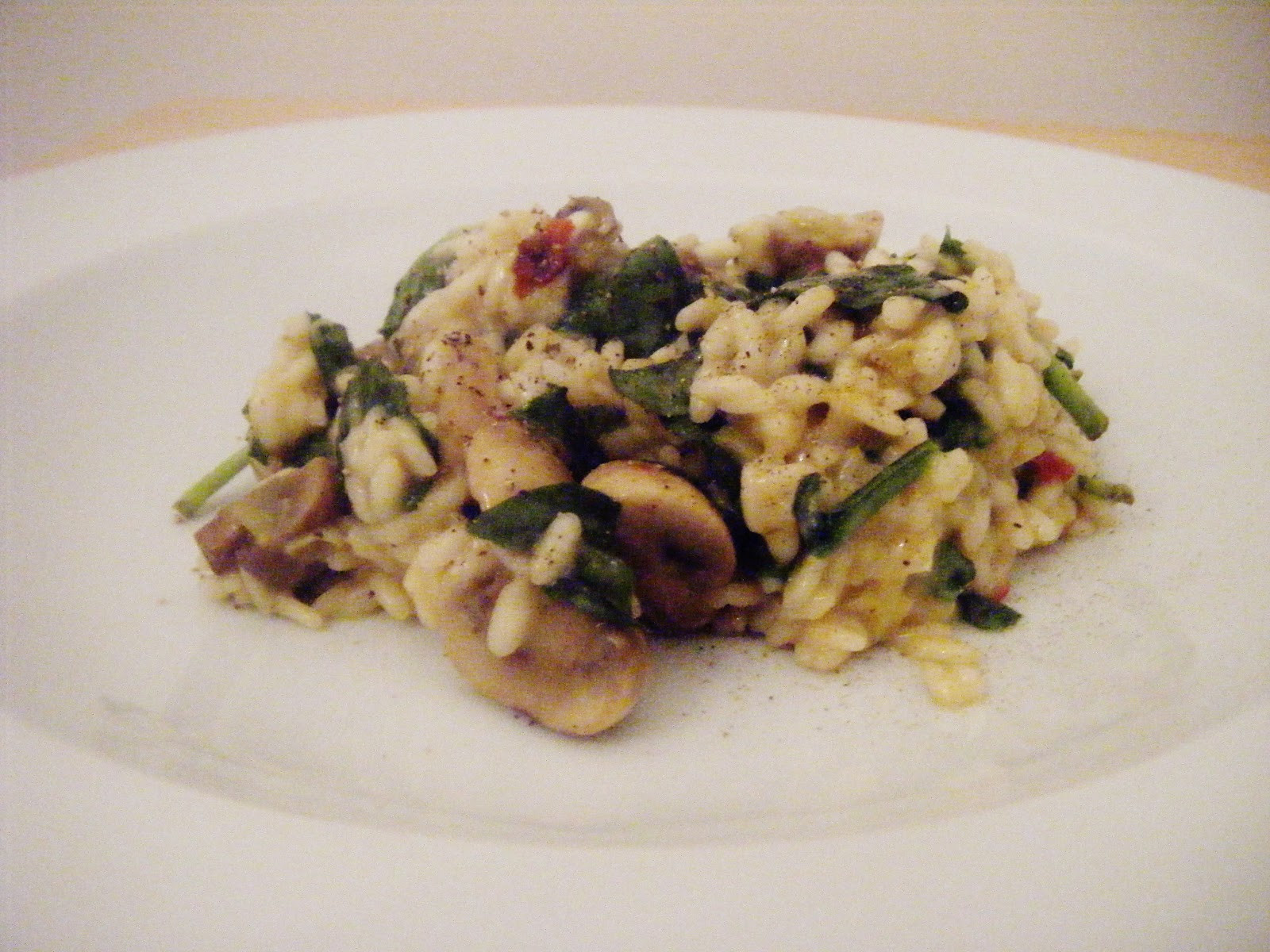 Mushroom Spinach Risotto
 the Best Recipes Mushroom Leek and Spinach Risotto