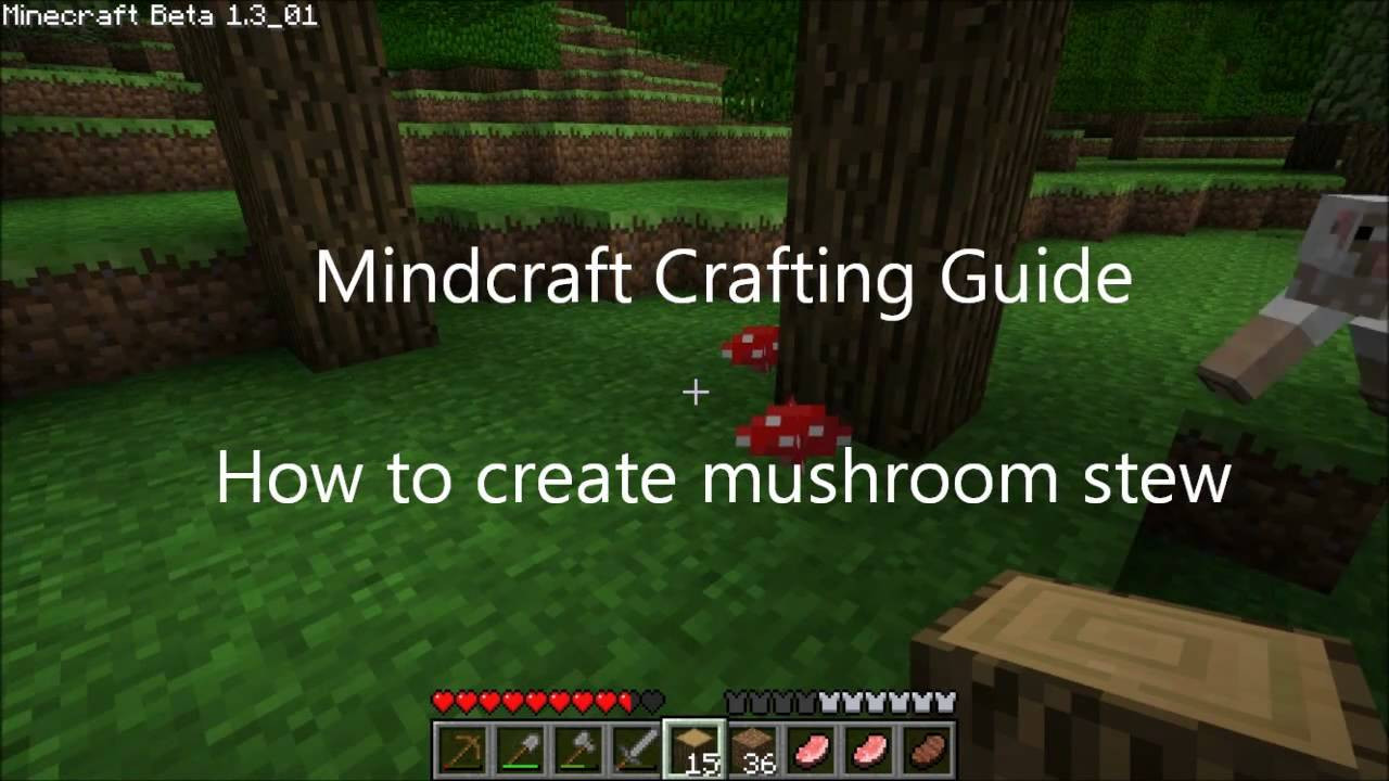 Mushroom Stew Minecraft
 How To Create Mushroom Stew in Minecraft