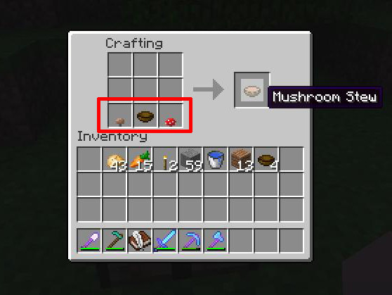 Mushroom Stew Minecraft
 How to Make a Bowl in Minecraft 6 Steps with