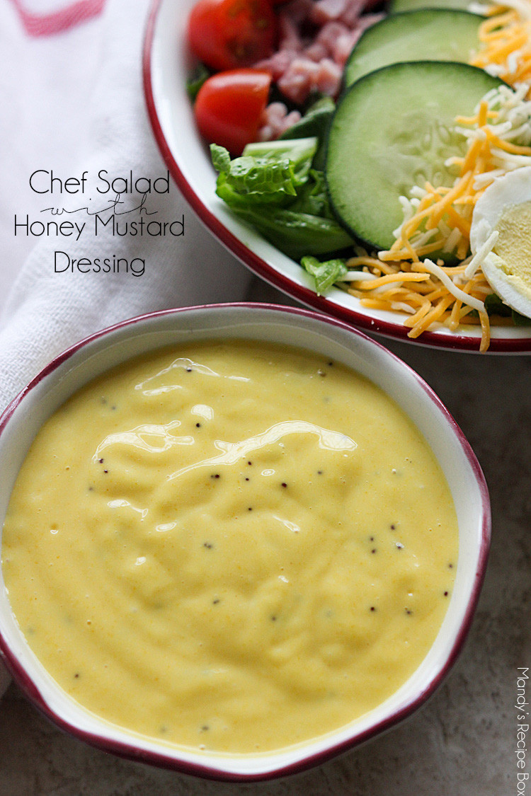 Mustard Salad Dressings
 Chef Salad with Honey Mustard Dressing