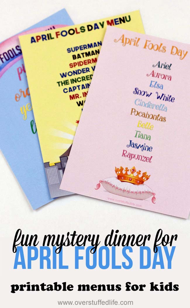 Mystery Dinners For Kids
 Overstuffed