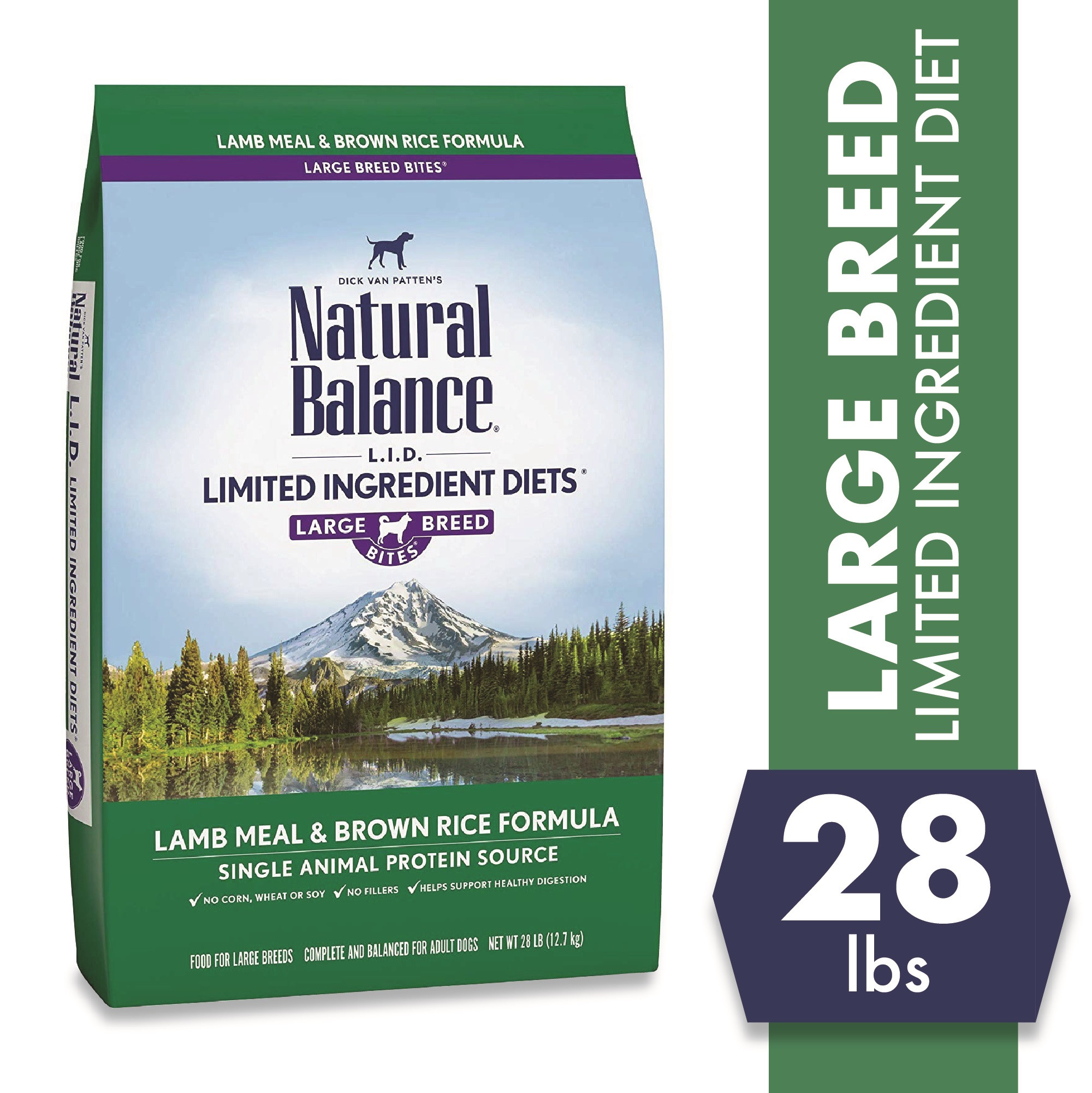 Natural Balance Lamb And Brown Rice
 Natural Balance Breed L I D Limited Ingre nt