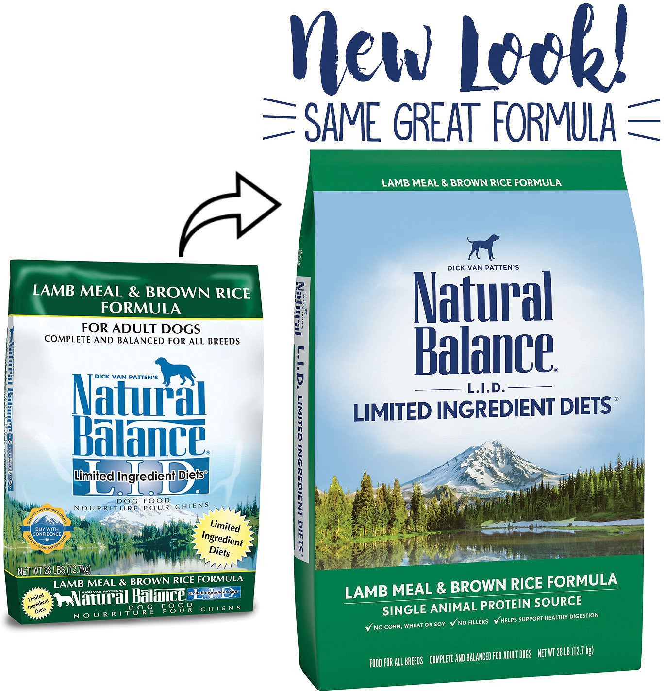 Natural Balance Lamb And Brown Rice
 Natural Balance L I D Limited Ingre nt Diets Lamb Meal