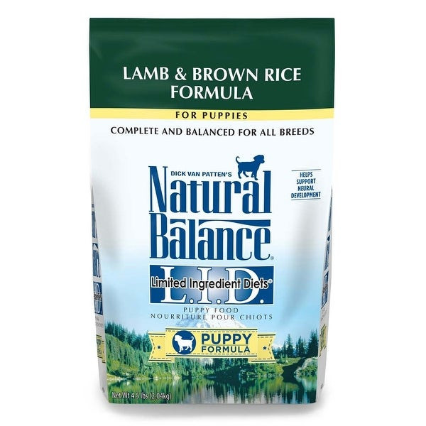 Natural Balance Lamb And Brown Rice
 Shop Natural Balance LID Lamb & Brown Rice Puppy Formula