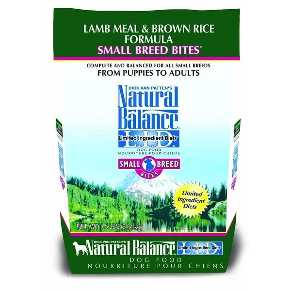 Natural Balance Lamb And Brown Rice
 Shop Natural Balance LID Lamb Meal & Brown Rice Sm Breed