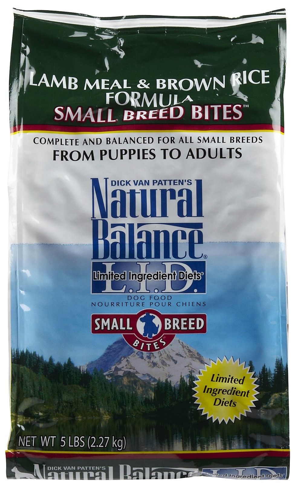 Natural Balance Lamb And Brown Rice
 FreshMarine Natural Balance Dog Dry Food Lid Lamb