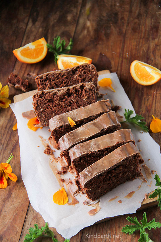 Naturally Gluten Free Desserts
 Chocolate Orange Gingerbread Cake – gluten free vegan and