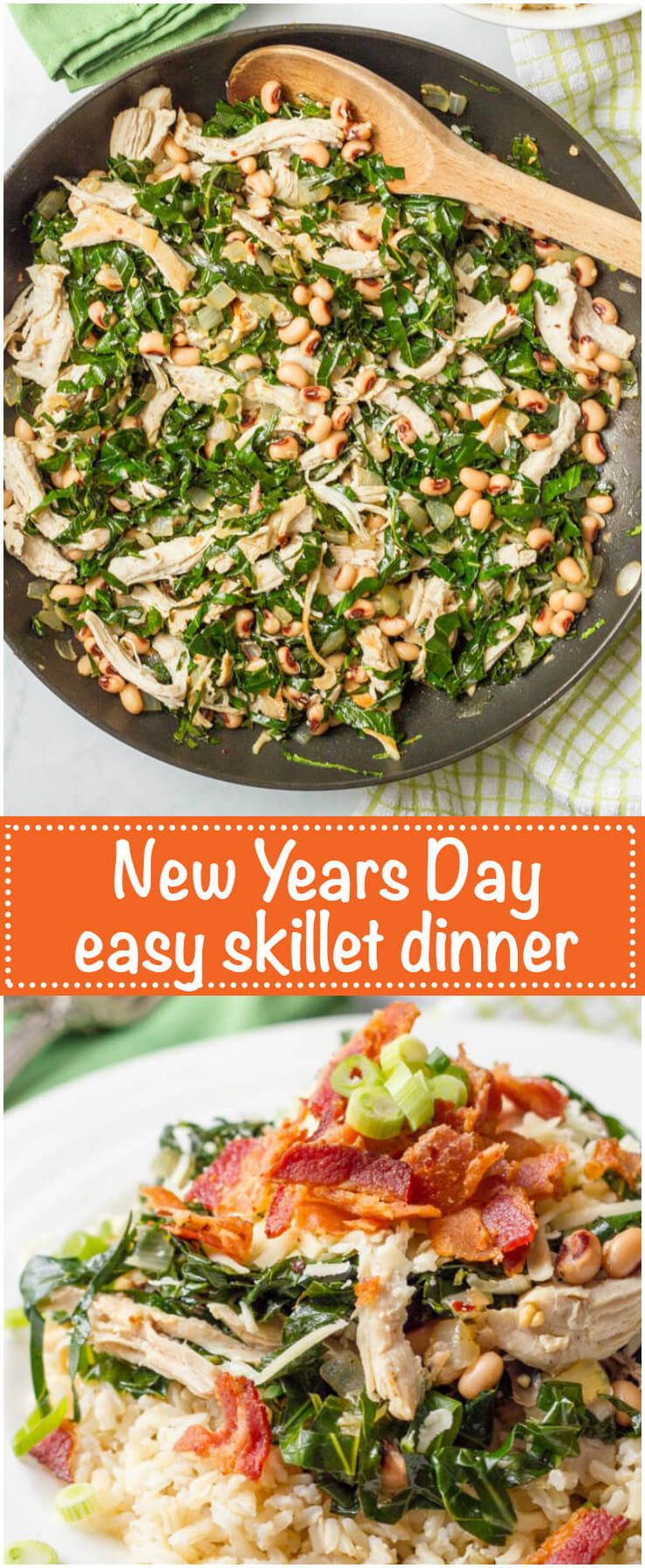 New Year Dinner Traditions
 Southern New Year s Day dinner skillet