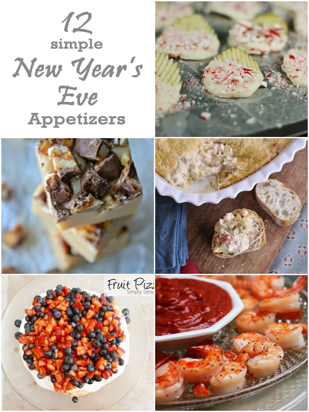 New Years Appetizers
 12 Simple Appetizers for New Year s Eve