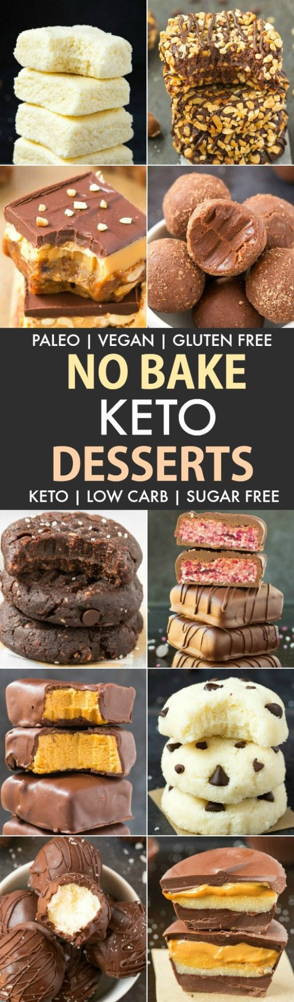 No Carb Dessert
 Easy No Bake Low Carb Keto Desserts Paleo Vegan