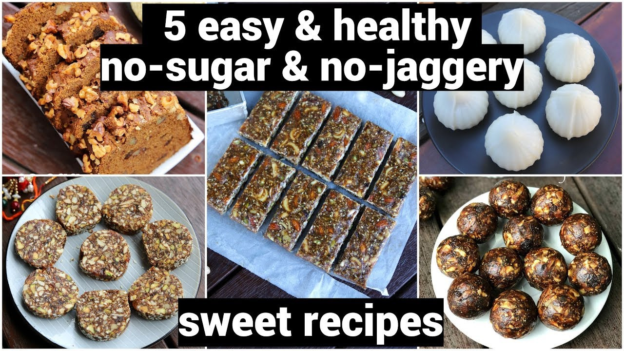No Sugar Desserts For Diabetics
 5 healthy no sugar sweet recipes diabetic recipes