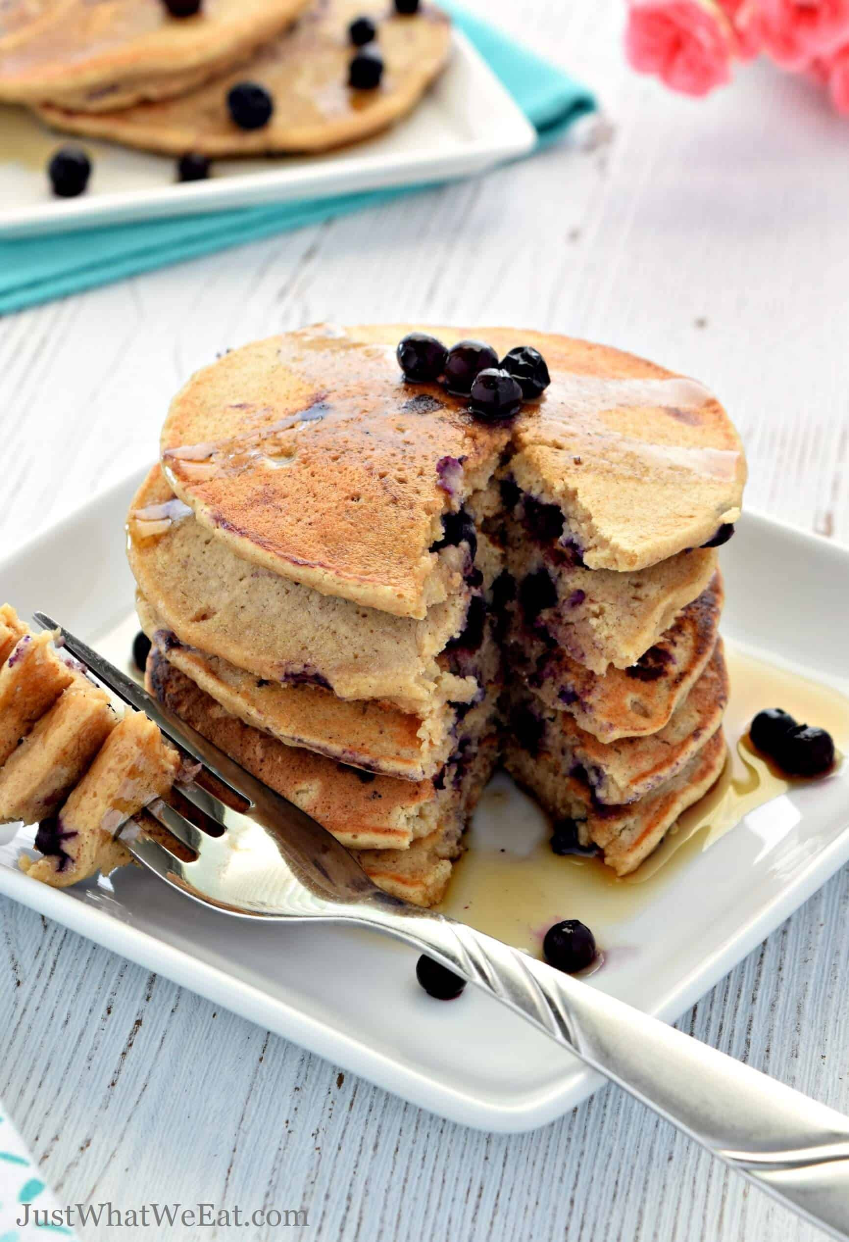 Oat Flour Pancakes Vegan
 Blueberry Oat Flour Pancakes Gluten Free Vegan Refined