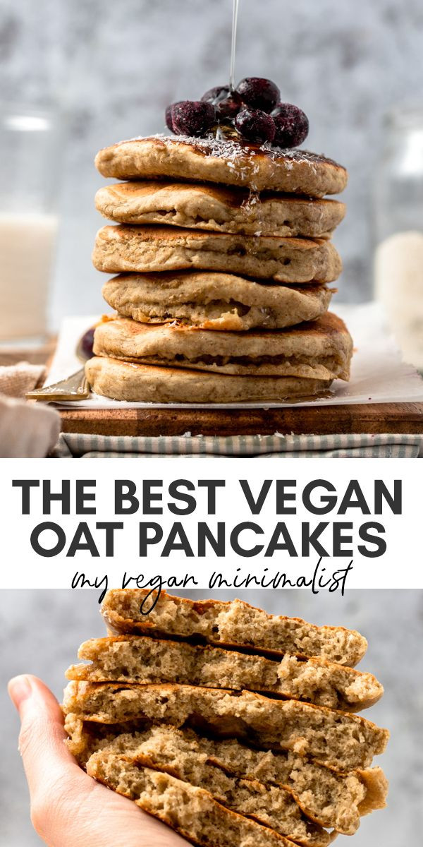 Oat Flour Pancakes Vegan
 Oat Milk Pancakes Recipe