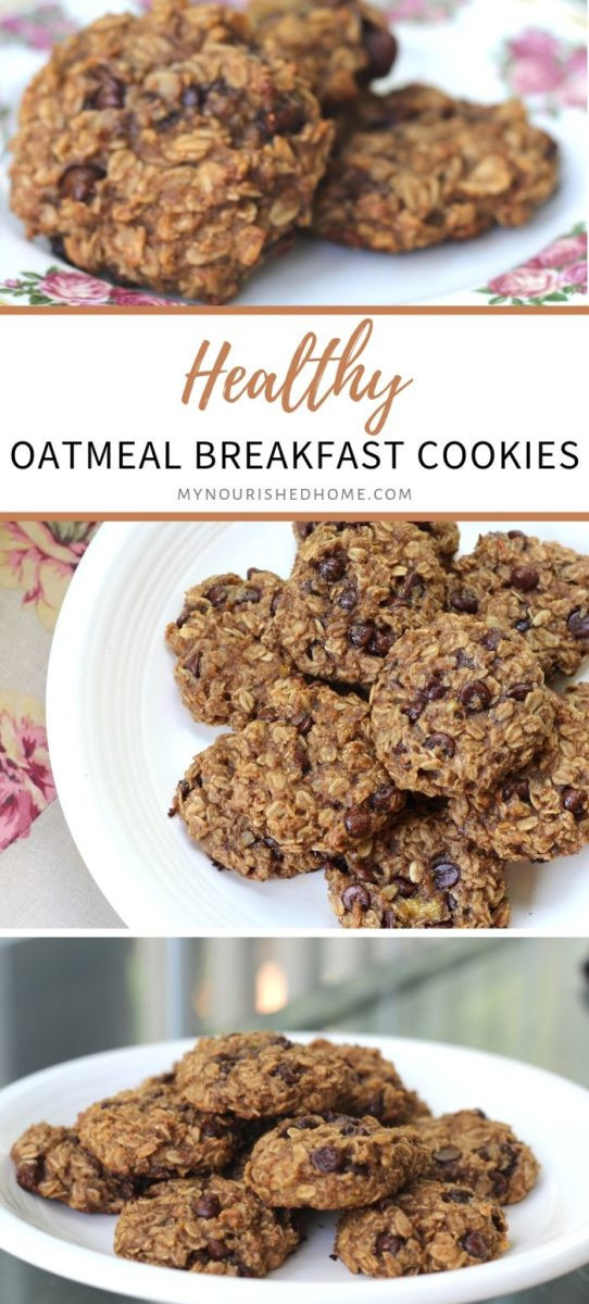 Oatmeal Breakfast Cookies
 Healthy Oatmeal Breakfast Cookies