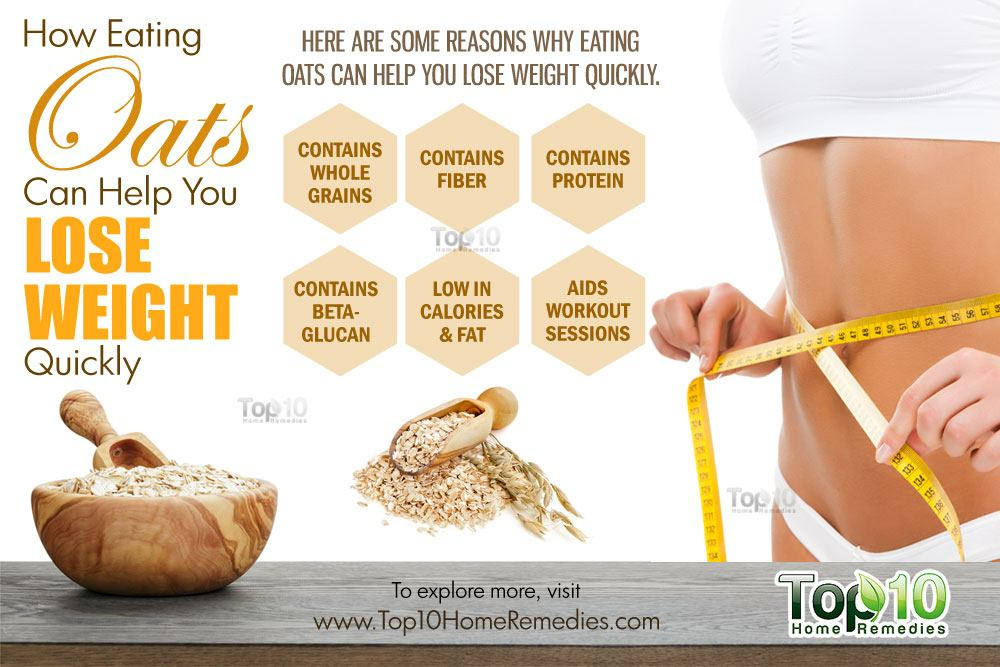 Oats For Weight Loss
 How Eating Oats Can Help You Lose Weight Quickly