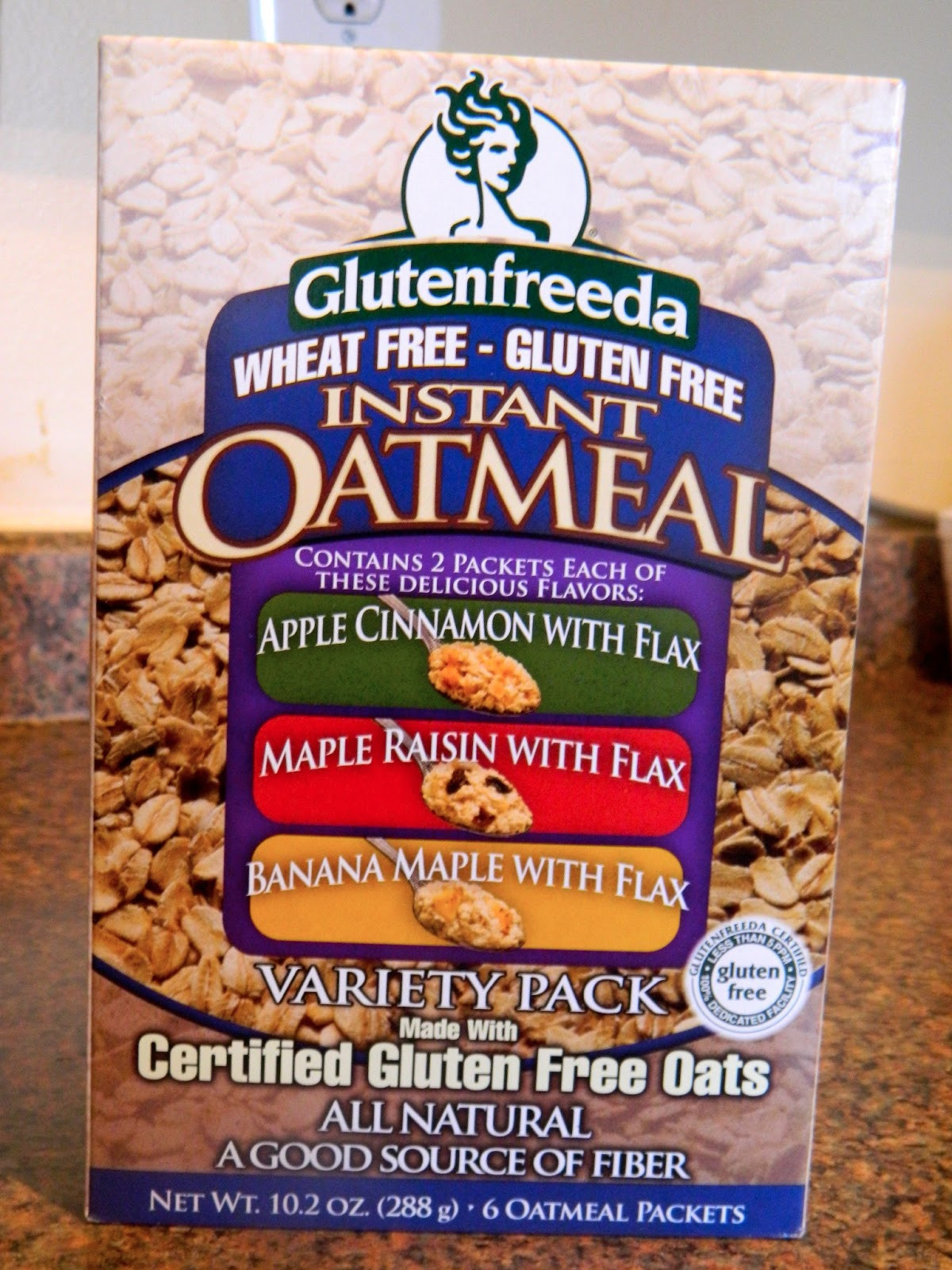 Oats Gluten Free Or Not
 Gluten Free Reviews Review Glutenfreeda Instant Oatmeal