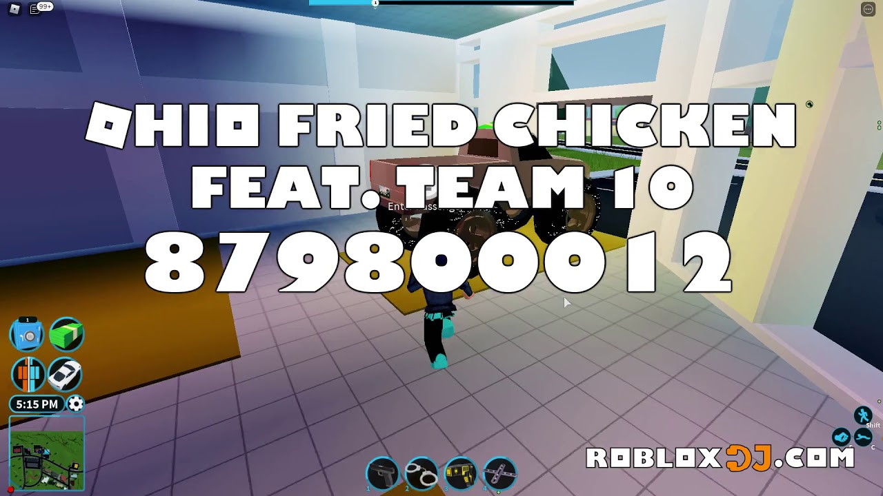 Ohio Fried Chicken Roblox Id
 Ohio Fried Chicken feat Team 10 Roblox ID