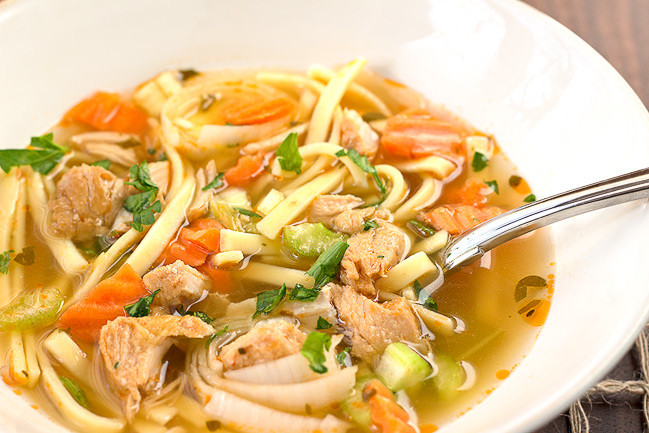 Old Fashioned Chicken And Noodles
 Old Fashioned Chicken Noodle Soup