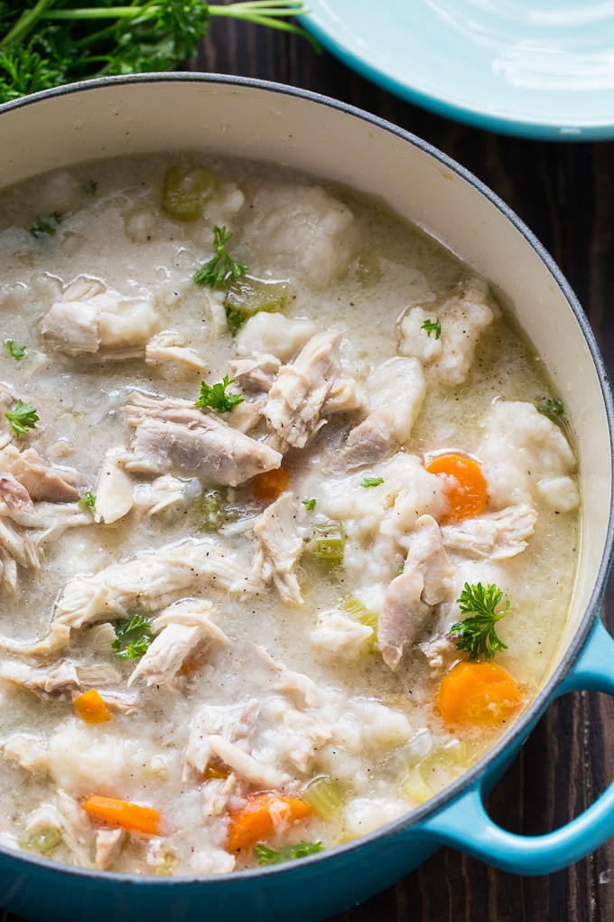 Old Fashioned Southern Chicken And Dumplings Recipe
 Old Fashioned Chicken and Dumplings Spicy Southern Kitchen