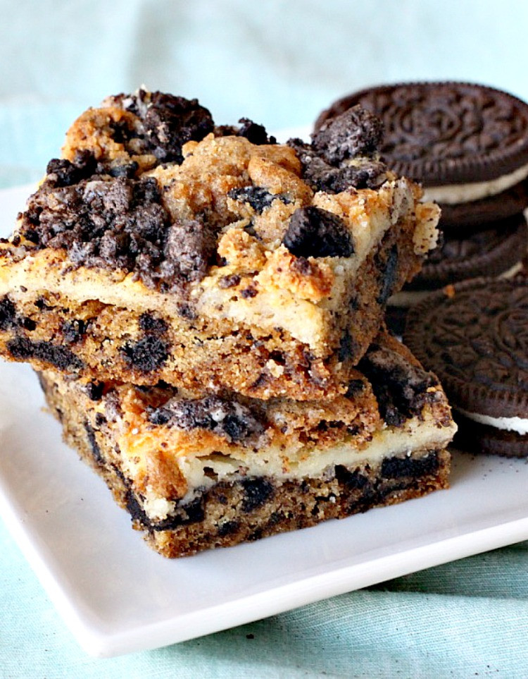 Oreo Cheesecake Brownies
 Oreo Cheesecake Brownies Can t Stay Out of the Kitchen