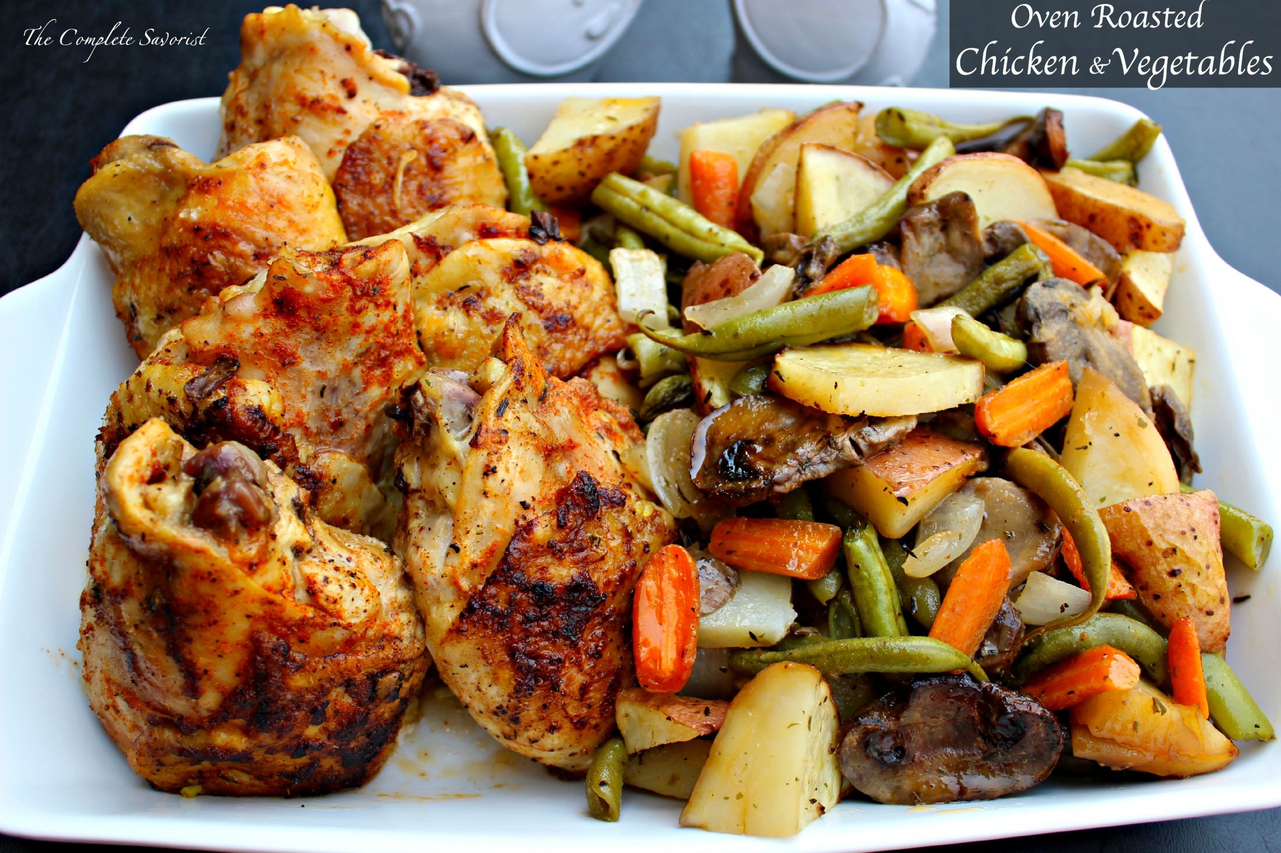 Oven Roasted Chicken And Veggies
 Oven Roasted Chicken and Ve ables The plete Savorist